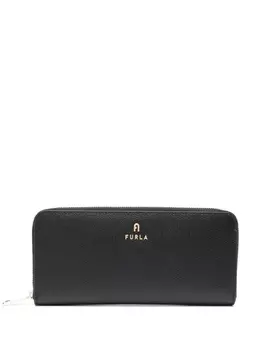 Furla кошелек с логотипом, черный