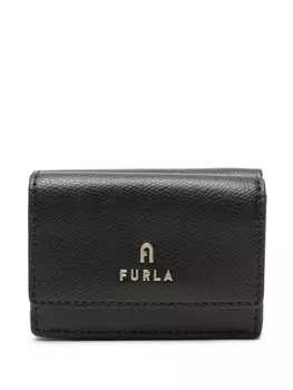 Furla кошелек с логотипом, черный