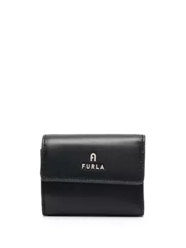 Furla кошелек с логотипом, черный