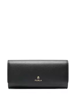 Furla кошелек с логотипом, черный