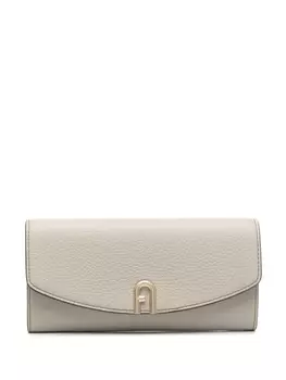 Furla кошелек с логотипом, нейтральный цвет