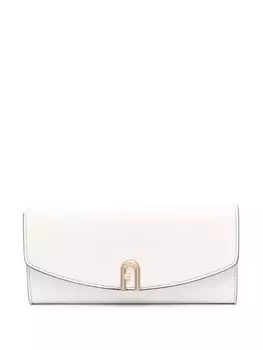 Furla кошелек с логотипом, нейтральный цвет