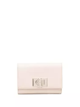 Furla кошелек с логотипом, нейтральный цвет