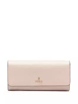 Furla кошелек с логотипом, нейтральный цвет
