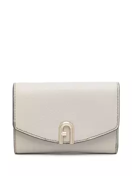 Furla кошелек с логотипом, серый