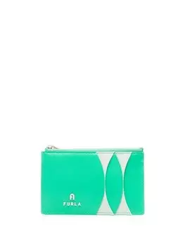 Furla кошелек с логотипом, зеленый