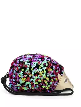 Furla кошелек с пайетками, розовый