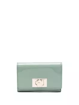 Furla кошелек с поворотным замком, зеленый