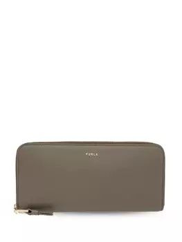 Furla кожаный кошелек Nuvola, зеленый