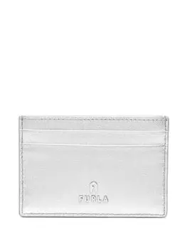 Furla ламинированный картхолдер Camelia, серебристый