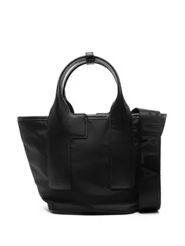 Furla маленькая сумка-тоут Piuma, черный