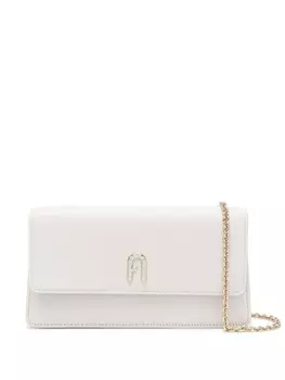 Furla мини-клатч Diamante, нейтральный цвет