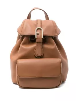 Furla мини-рюкзак Furla Flow, коричневый