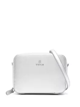 Furla мини-сумка Camelia с логотипом, серебристый