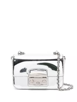 Furla мини-сумка через плечо Metropolis, серебристый