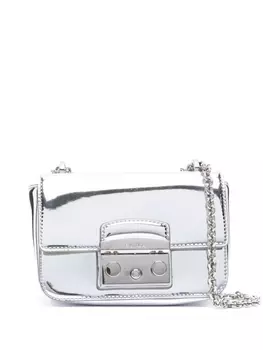 Furla мини-сумка Metropolis, серебристый
