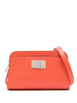 Furla сумка 1927 из зернистой кожи, оранжевый