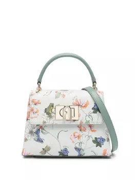 Furla сумка 1927 из зернистой кожи, зеленый