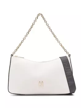 Furla сумка через плечо из кожи Diamante, нейтральный цвет