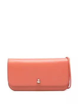 Furla сумка через плечо с цепочкой, оранжевый