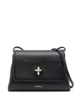 Furla сумка через плечо с логотипом, черный
