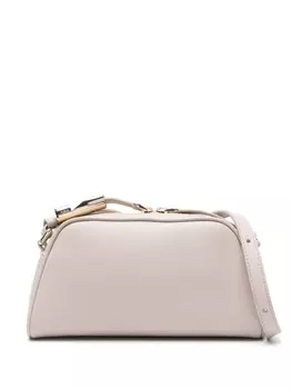 Furla сумка через плечо с логотипом, нейтральный цвет
