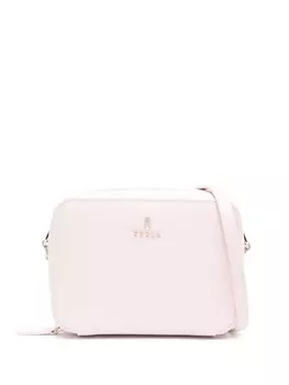 Furla сумка через плечо с логотипом, розовый
