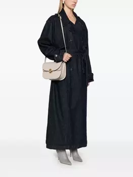 Furla сумка через плечо с логотипом, серый