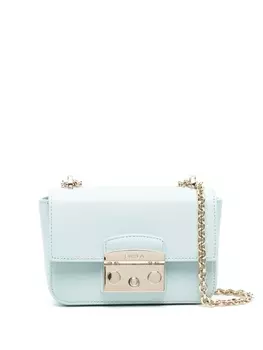Furla сумка через плечо с откидным клапаном, синий