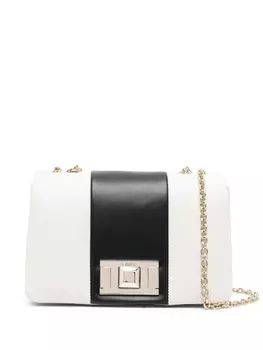 Furla сумка через плечо с откидным клапаном, нейтральный цвет