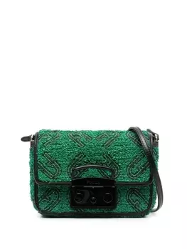 Furla сумка через плечо, зеленый