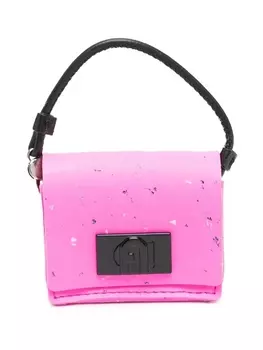 Furla сумка для телефона с логотипом, розовый