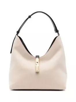 Furla сумка на плечо Goccia среднего размера, нейтральный цвет