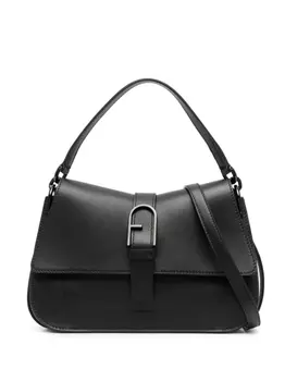 Furla сумка на плечо с логотипом, черный