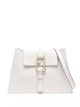 Furla сумка на плечо с логотипом, нейтральный цвет