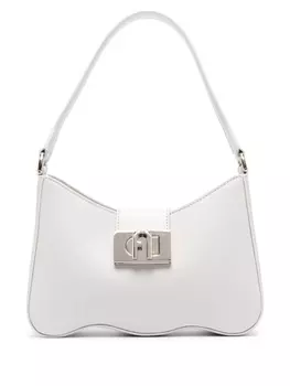 Furla сумка на плечо с логотипом, серый