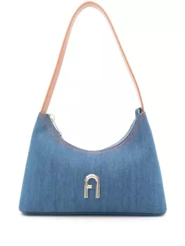 Furla сумка на плечо с логотипом, синий