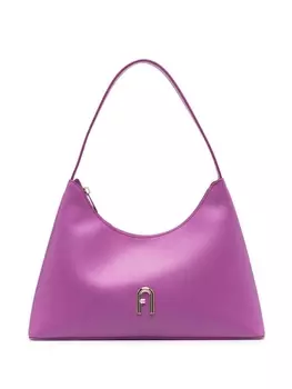 Furla сумка на плечо с молнией, фиолетовый