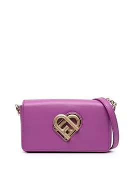Furla сумка-сэтчел с логотипом, фиолетовый