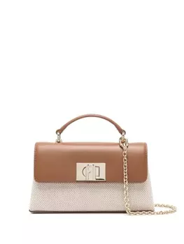 Furla сумка-тоут Furla 1927 размера мини, коричневый