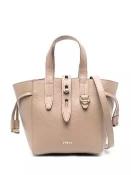 Furla сумка-тоут Net размера мини, нейтральный цвет