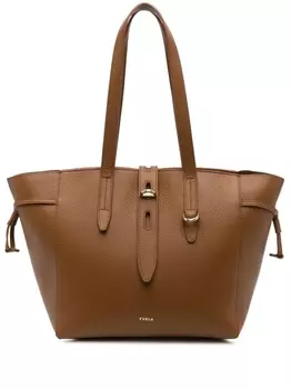 Furla сумка-тоут Net среднего размера, коричневый