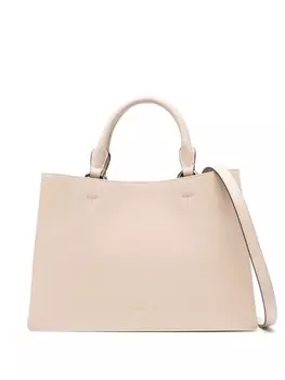 Furla сумка-тоут с декором Arcosfera, нейтральный цвет