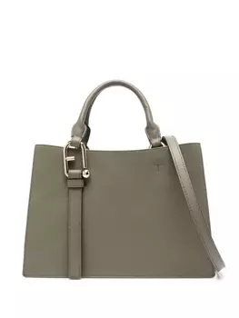 Furla сумка-тоут с декором Arcosfera, зеленый