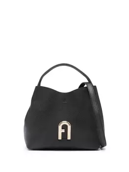 Furla сумка-тоут с логотипом, черный