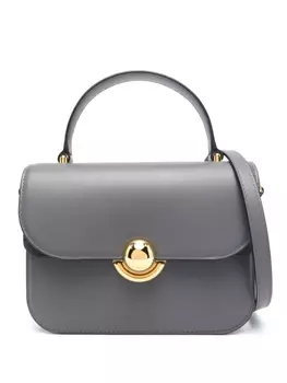 Furla сумка-тоут с логотипом, серый