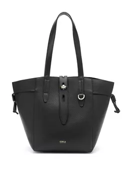 Furla сумка-тоут с поворотным замком, черный