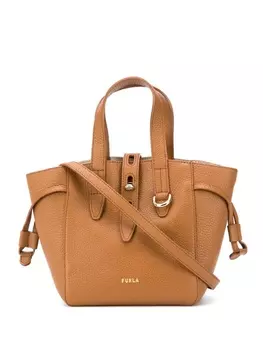 Furla сумка-ведро с верхними ручками, коричневый