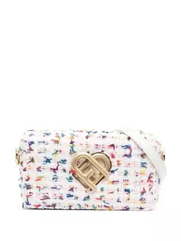 Furla твидовая сумка через плечо 1927, белый