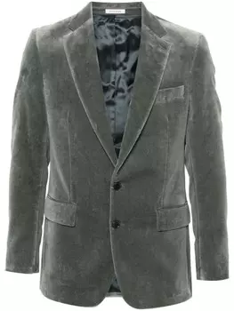 FURSAC бархатный блейзер, зеленый